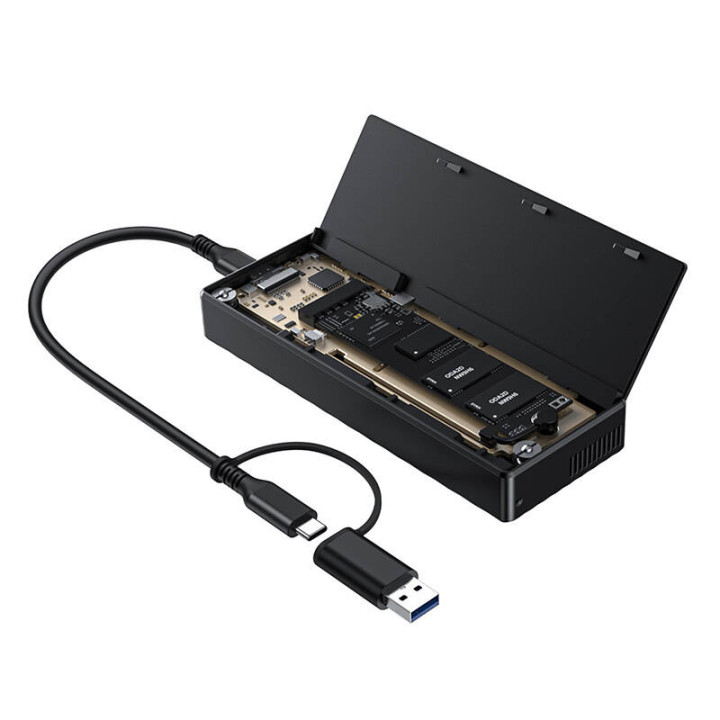 Корпус SSD MOKiN USB4 40 Гбит/с M.2 NVMe (черный)