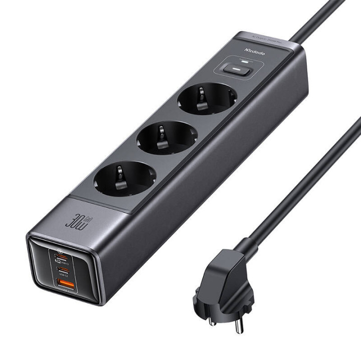 GaN 6-in-1 jatkojohto Mcdodo CH-0620, 30W