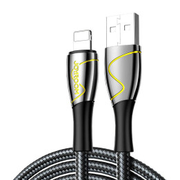 USB-kaapeli Lightning Joyroom S-2030K6 2.4A 2m (musta)