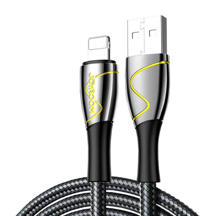 USB-kaapeli Lightning Joyroom S-2030K6 2.4A 2m (musta)
