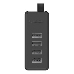Orico W5P-30 USB - 4x USB 2.0 -keskitinsovitin (musta)