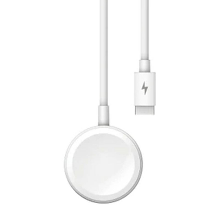 Du viename indukcinis įkroviklis, skirtas Apple Watch / Lightning Joyroom S-IW002S 1,5 m (baltas)