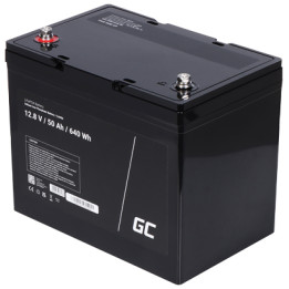 AKU 12,8V/50AH/LIFEPO4-GC roheline element