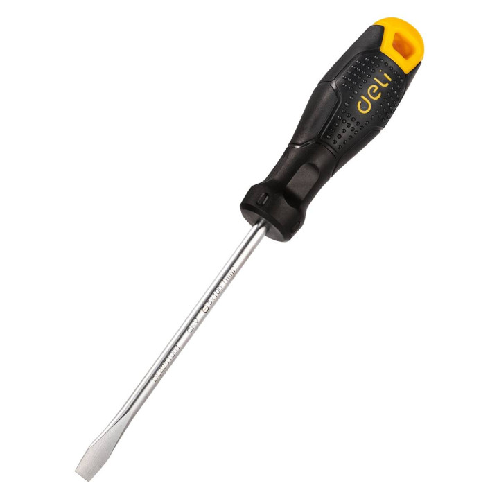 Skrūvgriezis ar rievām 5x100 mm Deli Tools EDL6251001 (melns)