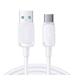 Kaapeli S-AC027A14 USB-USB C / 3A/ 1,2m (valkoinen)