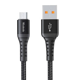 Micro-USB-kaapeli Mcdodo CA-2280, 0,2 m (musta)