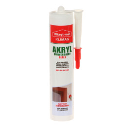 UNIVERSALI AKRILINĖ UAZ-310-BI KASETĖ 310 ml BALTAS WKRĘT-MET KLIMAS