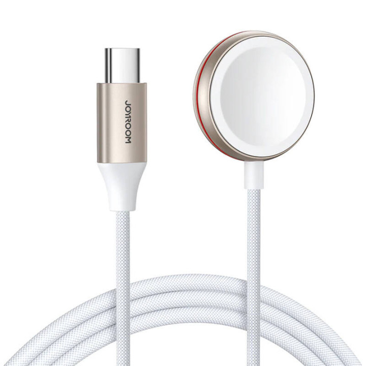 Apple Watchin magneettilaturi Joyroom S-IW011 USB-C 5V 1,2m (valkoinen)