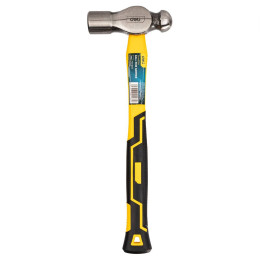 Ball Pein Hammer Deli Tools EDL443024, 0,68 kg (kollane)