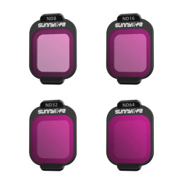 ND8, ND16, ND32, ND64 Sunnylife filters for DJI Flip