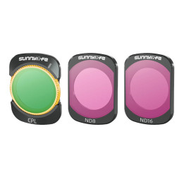 CPL, ND8, ND16 Sunnylife filters for DJI Osmo Pocket 3