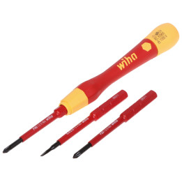 RANKENĖ SU KEIČIAMIS ANTIMIS WH-SB/PACK-1/4/SLIMVARIO WIHA