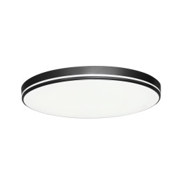 Immax NEO LITE AREAS Умный потолочный светильник 51см, 48Вт черный Tuya Wi-Fi