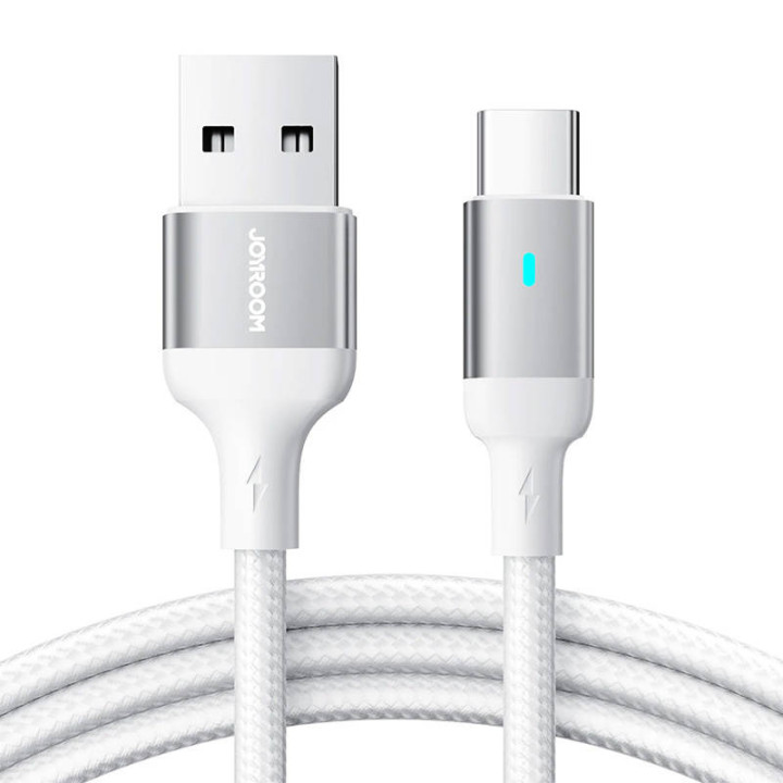 Kaapeli USB-A / Type-C / 3A / 3m Joyroom S-UC027A10 (valkoinen)