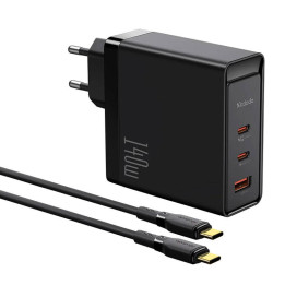 Laturi GaN 140W Mcdodo CH-2913, 2x USB-C, USB-A (musta)