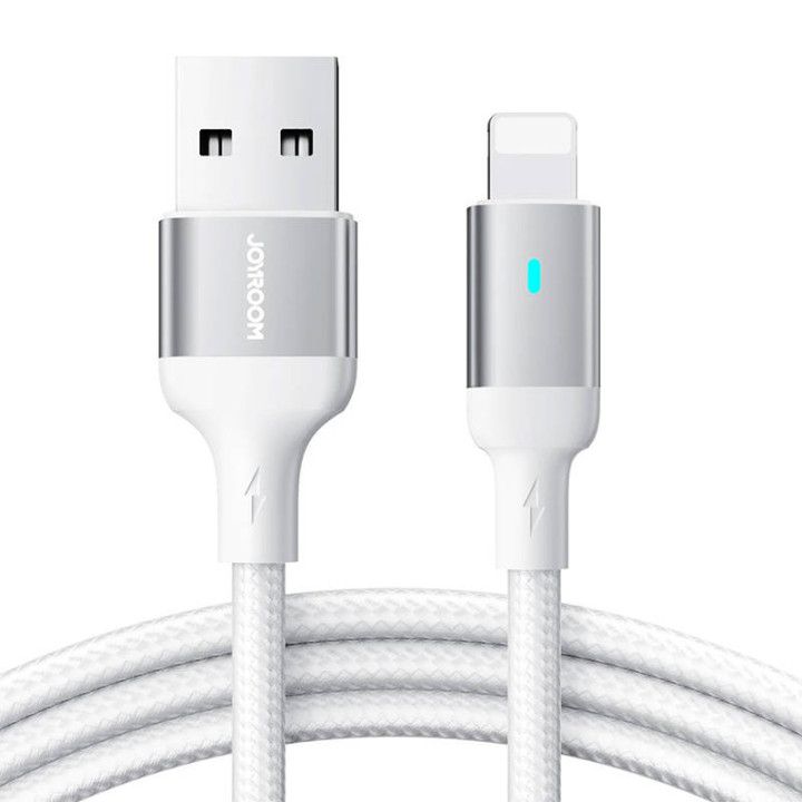 Kabelis pie USB-A / Lightning / 2,4A / 3m Joyroom S-UL012A10 (balts)