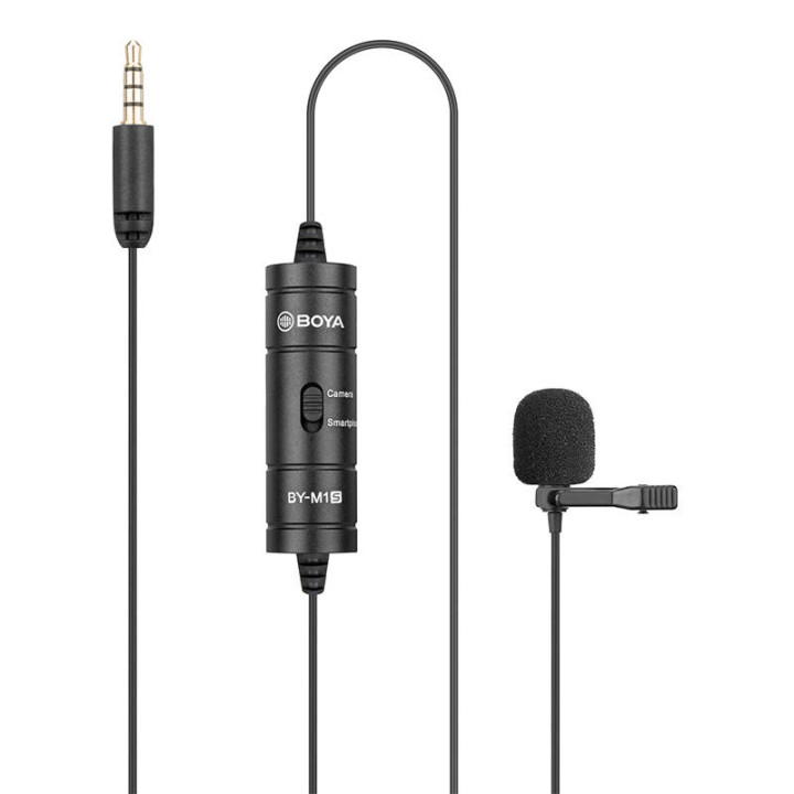 Boya BY-M1S Lavalier kaklasaites mikrofons