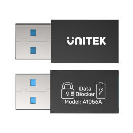 DATA BLOCKER A1056ABK01 USB-A/USB-A 2 KPL UNITEK