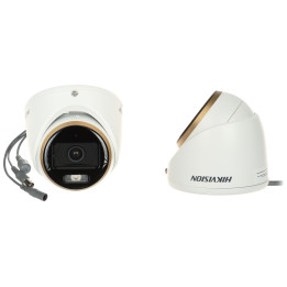 Аналоговая камера видеонаблюдения Hikvision DS-2CE70DF3T-LMFS(2.8MM), Smart Hybrid Light ColorVu, 1080p