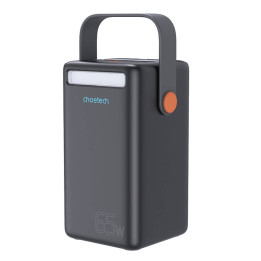 Choetech B664 Mini Power Station, powerbank 50000мАч 65Вт (черный)