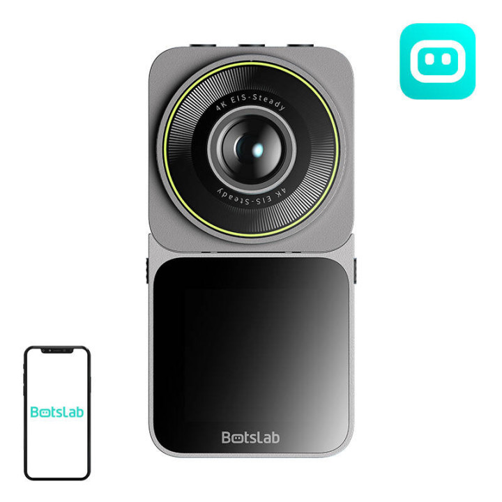 Автомобильная/экшн-камера Botslab V9H 4K, Wi-Fi 2,4 ГГц, 1700 мАч