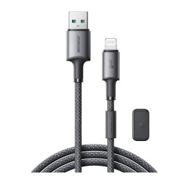 Joyroom S-A50 Unlimited 3A USB - Lightning-kaapeli 1,2 m harmaa