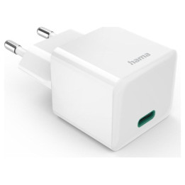 Hama mini GAN 30W PD/QC, balta