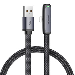 Mcdodo CA-2790 USB-salamakulmakaapeli, 1,2 m (musta)