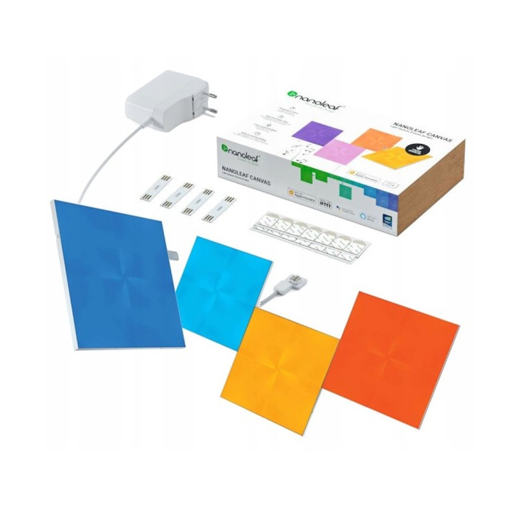 Nanoleaf Canvas Smarter Kit 4 ruutua