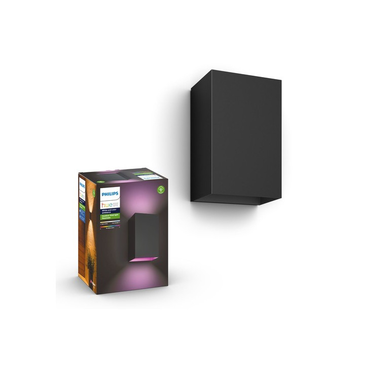 Philips Hue Resonate kinkiet czarny 2x8