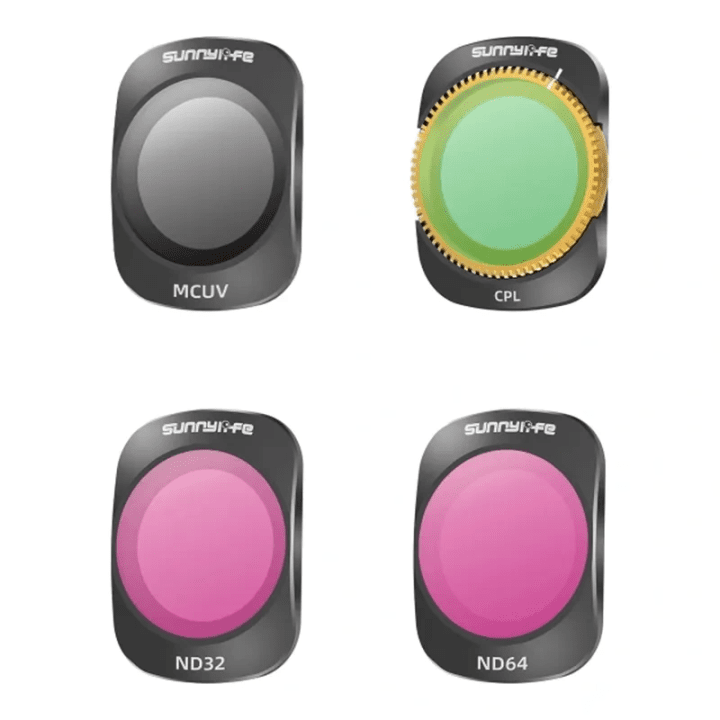 4 фильтра MCUV CPL ND32/64 Sunnylife для Pocket 3