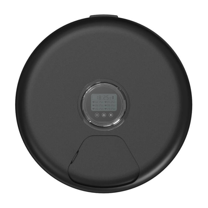 Petwant F19L automatinis 6 kamerų pašarų dozatorius (juodas)