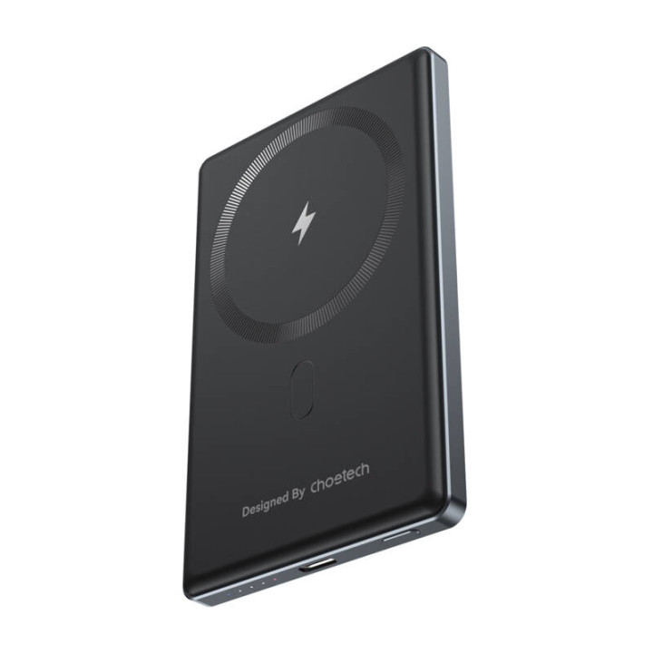 Choetech Powerbank B738 5000mAh 20W PD ohut (musta)