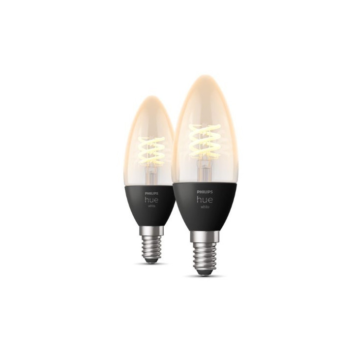 Philips Hue E14 W 4,5 W Fil Candle 2 kpl
