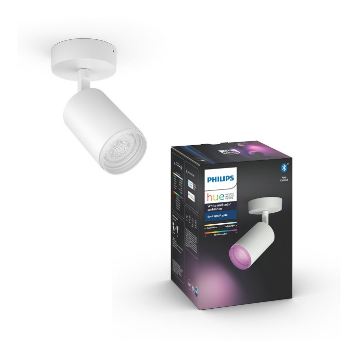 Philips Hue Fugato single spot valkoinen 1x5,7W