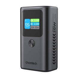 Power Bank Choetech B701 10000mAh PD30W (pilka)
