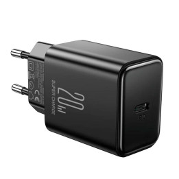 Laturi Joyroom JR-TCF06 Flash PD, 20W + kaapeli 1m (musta)