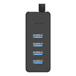 Адаптер Orico W5P-030 USB — 4x USB 3.0 Hub (черный)
