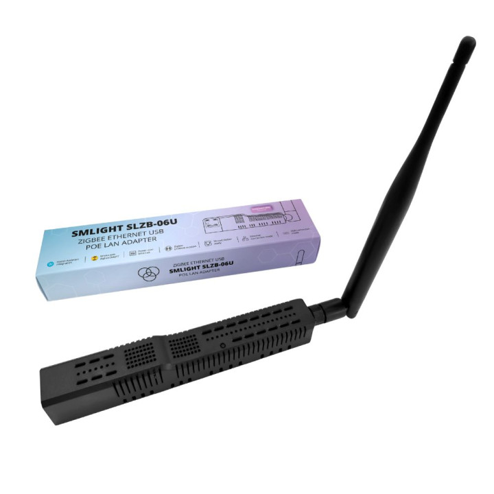 SMLIGHT SLZB-06U – Zigbee, Ethernet, PoE, USB, Wi-Fi-sovitin (CC2652P)