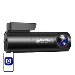 Передняя камера 4K и задняя камера 1080p Azdome M300S, Wi-Fi 5G/2.4G, GPS, G-сенсор
