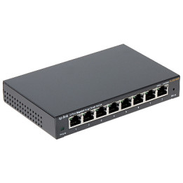 TP-LINK TL-SG108E 8 portu Gigabit Easy Smart Switch, viedais pārvaldīts, 9V