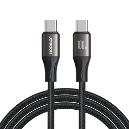 Kaapeli Joyroom Light-Speed ​​USB-C - USB-C SA25-CC5 , 100 W , 1,2 m (musta)
