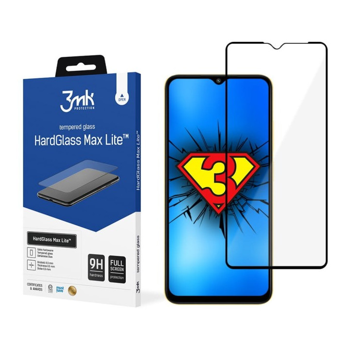 3mk HardGlass Max Lite su Xiaomi Poco M5
