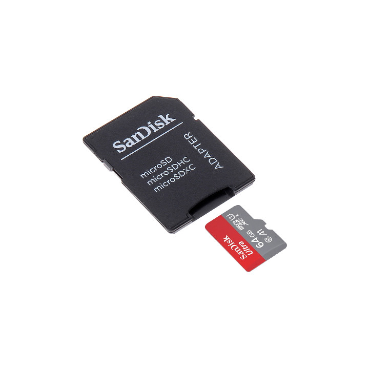 КАРТА ПАМЯТИ SD-MICRO-10/64-SAND microSD UHS-I, SDXC 64 ГБ SANDISK