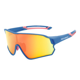 Rockbros riteņbraukšanas saulesbrilles 10134PL (zilas)