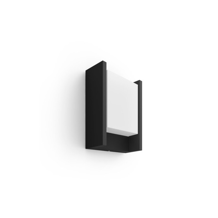 Philips Hue FuzoWhite EU sienas laterna melna 1x