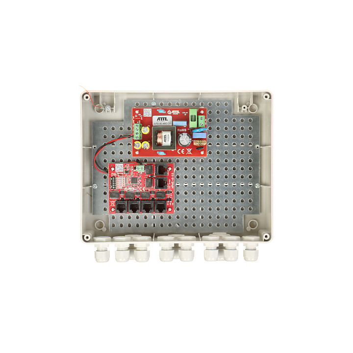 ATTE IP-5-11-L2 5 portu PoE slēdzis 10/100Mbps