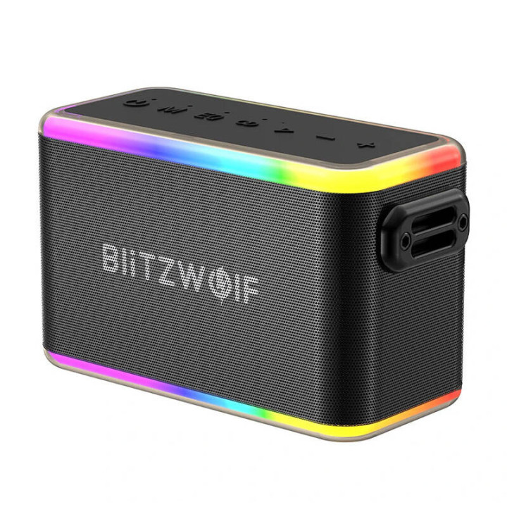 Langaton bluetooth-kaiutin Blitzwolf BW-WA6 RGB 80W