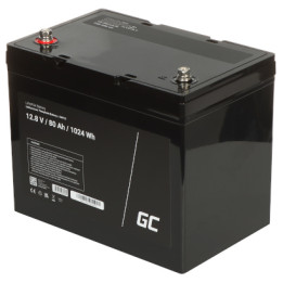 AKU 12,8V/80AH/LIFEPO4-GC roheline element