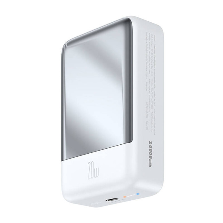 Mcdodo MC-5020 Magnetic Power Bank 20000mAh, 20W (balts)